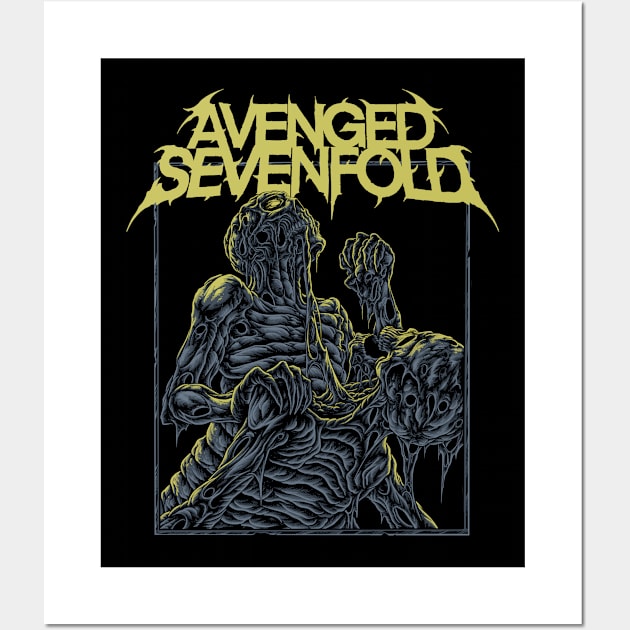 avenged cannibal Wall Art by TOSSS LAB ILLUSTRATION